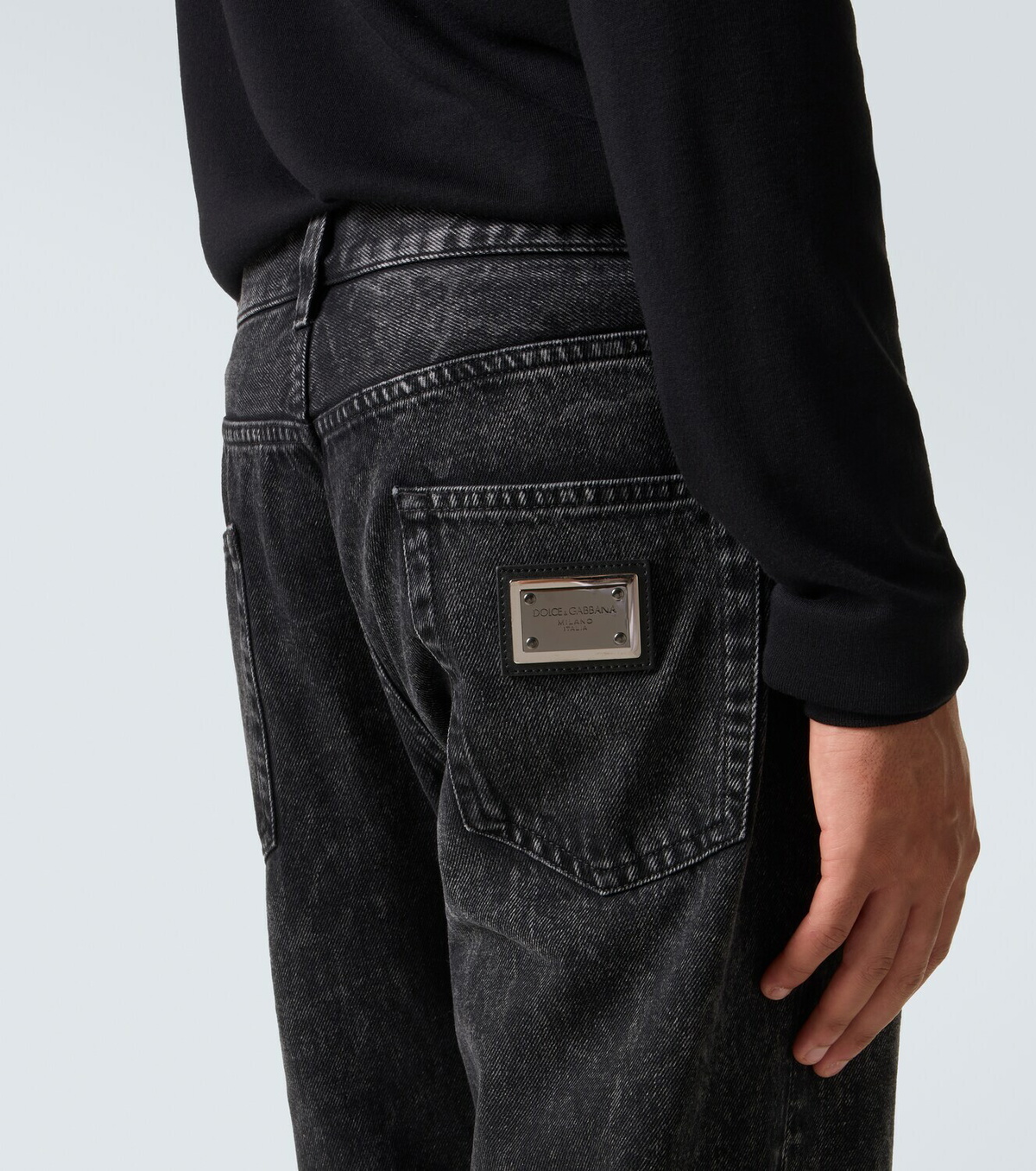 Dolce&Gabbana Mid-rise straight jeans Dolce & Gabbana