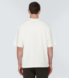 Burberry Embroidered cotton jersey T-shirt