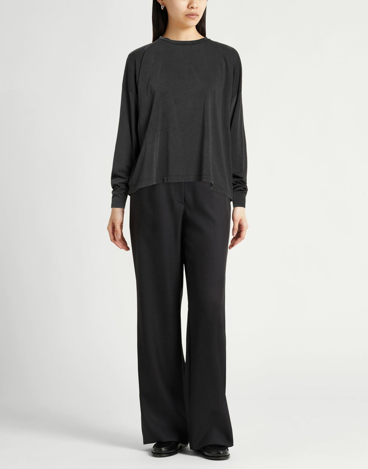 Crossley Womens T-shirt in Charcoal