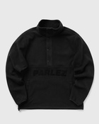 Parlez Pop Over Moxi Fleece Black - Mens - Fleece Jackets