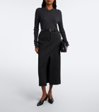 Lisa Yang Marguerite cotton and cashmere sweater