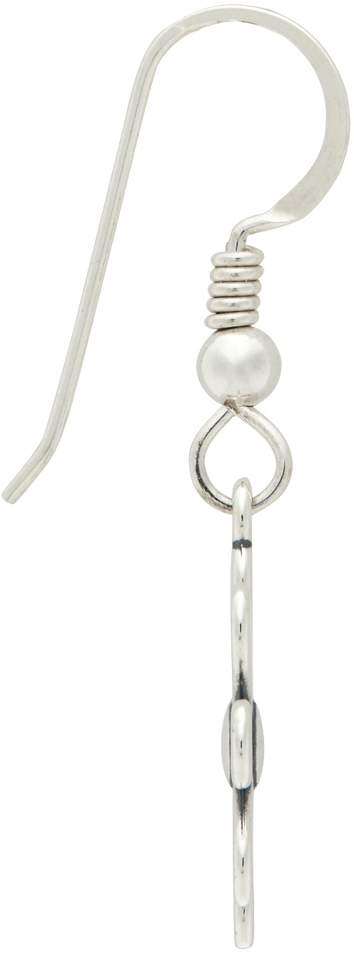 Martine Ali Silver Flower V1 Single Earring