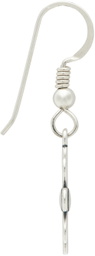 Martine Ali Silver Flower V1 Single Earring