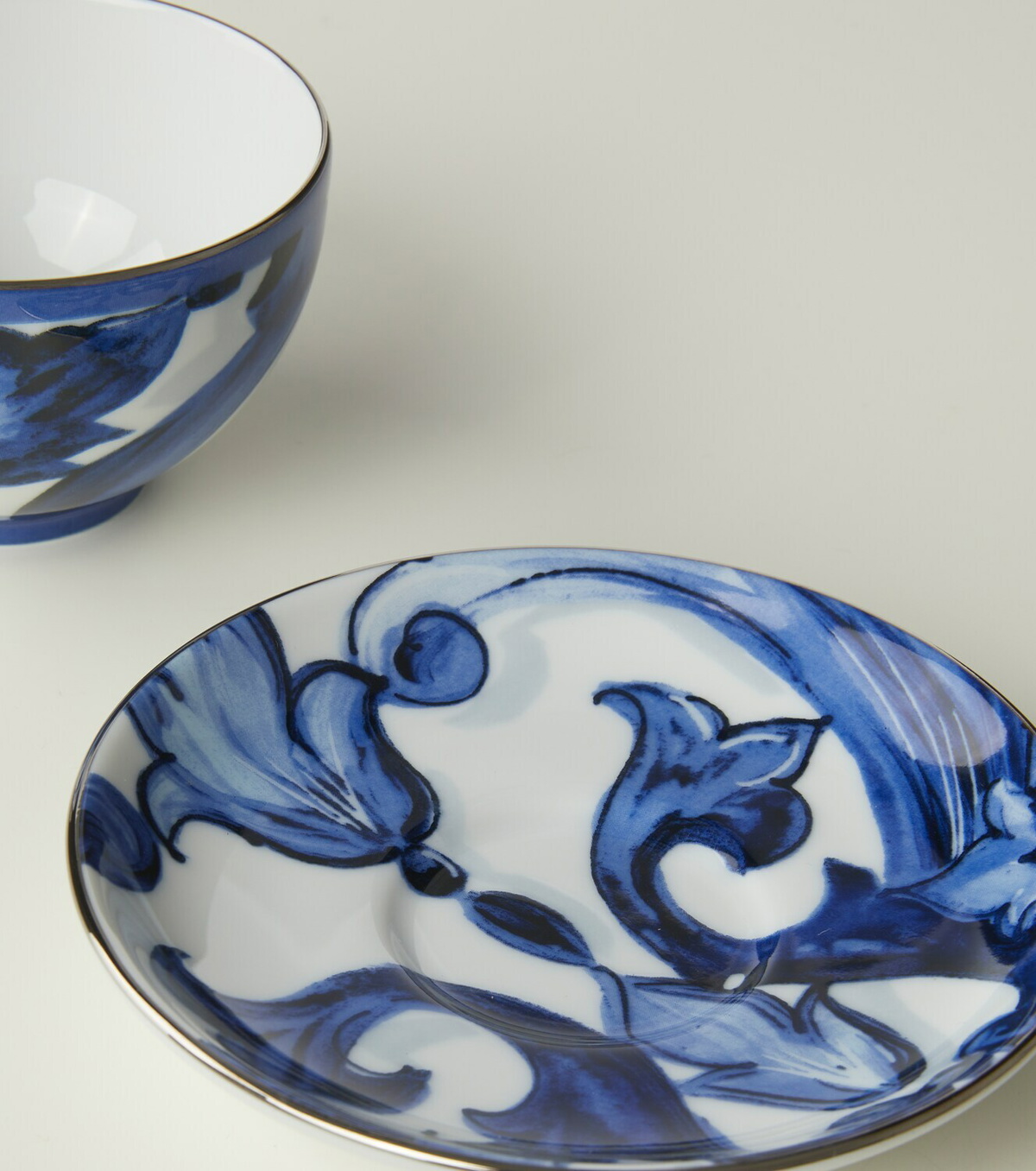 Dolce&Gabbana Casa - Blu Mediterraneo tea cup and saucer set