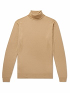 John Smedley - Cherwell Slim-Fit Merino Wool Rollneck Sweater - Brown