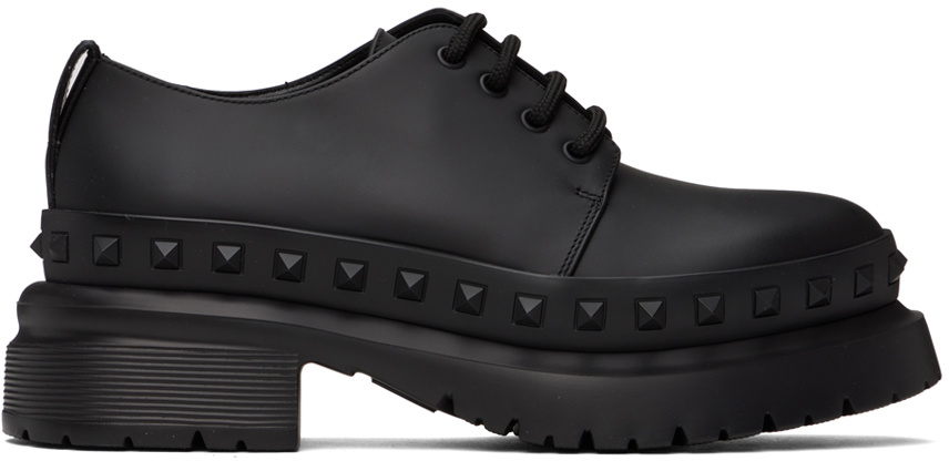 Valentino Garavani Women's Rockstud M-Way Platform Derby Shoes