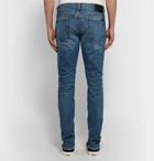 RtA - Skinny-Fit Distressed Denim Jeans - Mid denim