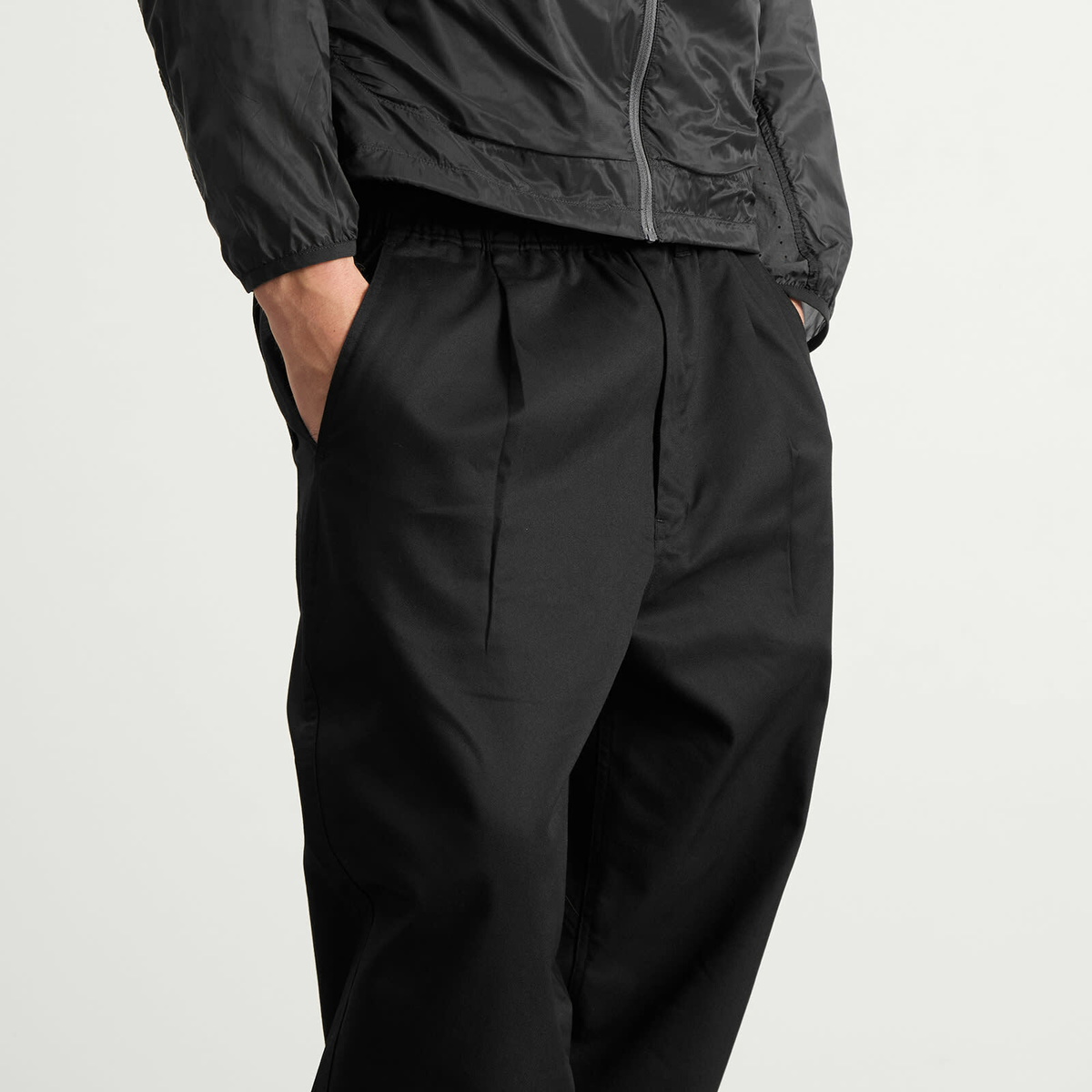 Goldwin Men's Twill Easy Trousers in Black