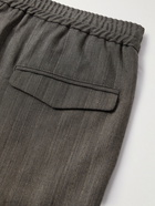 Barena - Tosador Straight-Leg Tech-Wool Trousers - Gray