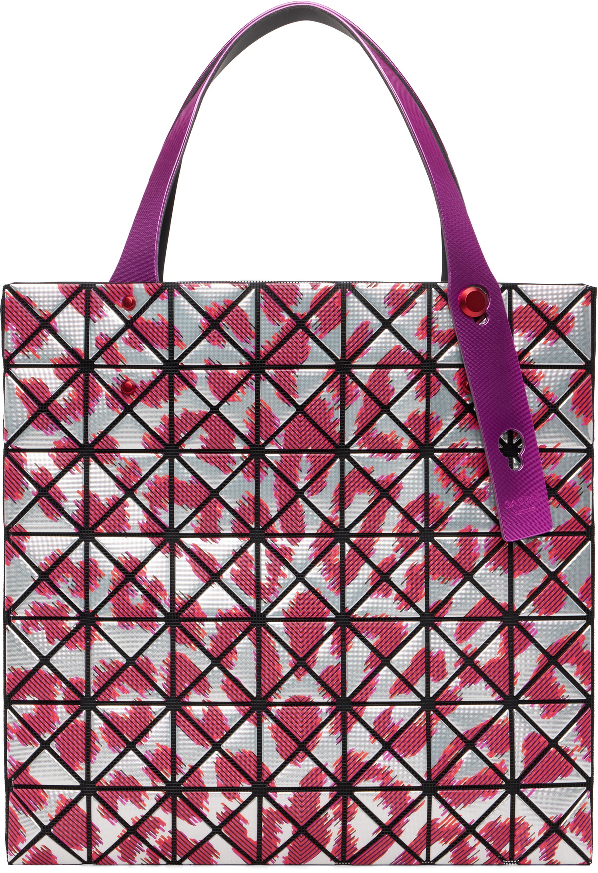 BAO BAO ISSEY MIYAKE Pink Cuboid Bag Bao Bao Issey Miyake