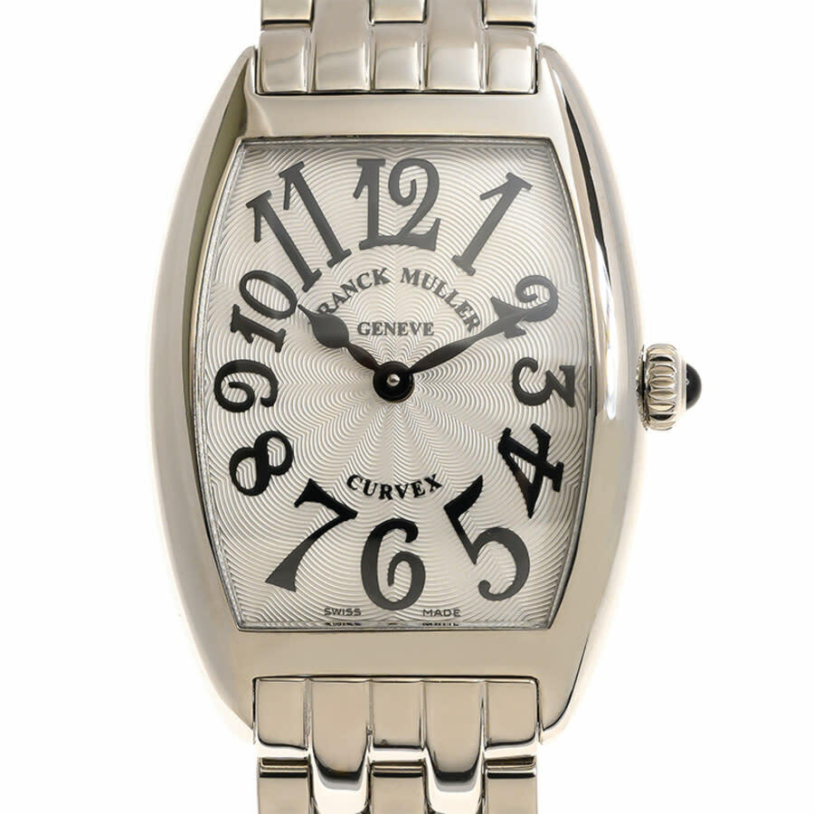 Franck Muller Cintree Curvex Quartz White Dial Unisex Watch 1752BQZ(AC)-WT