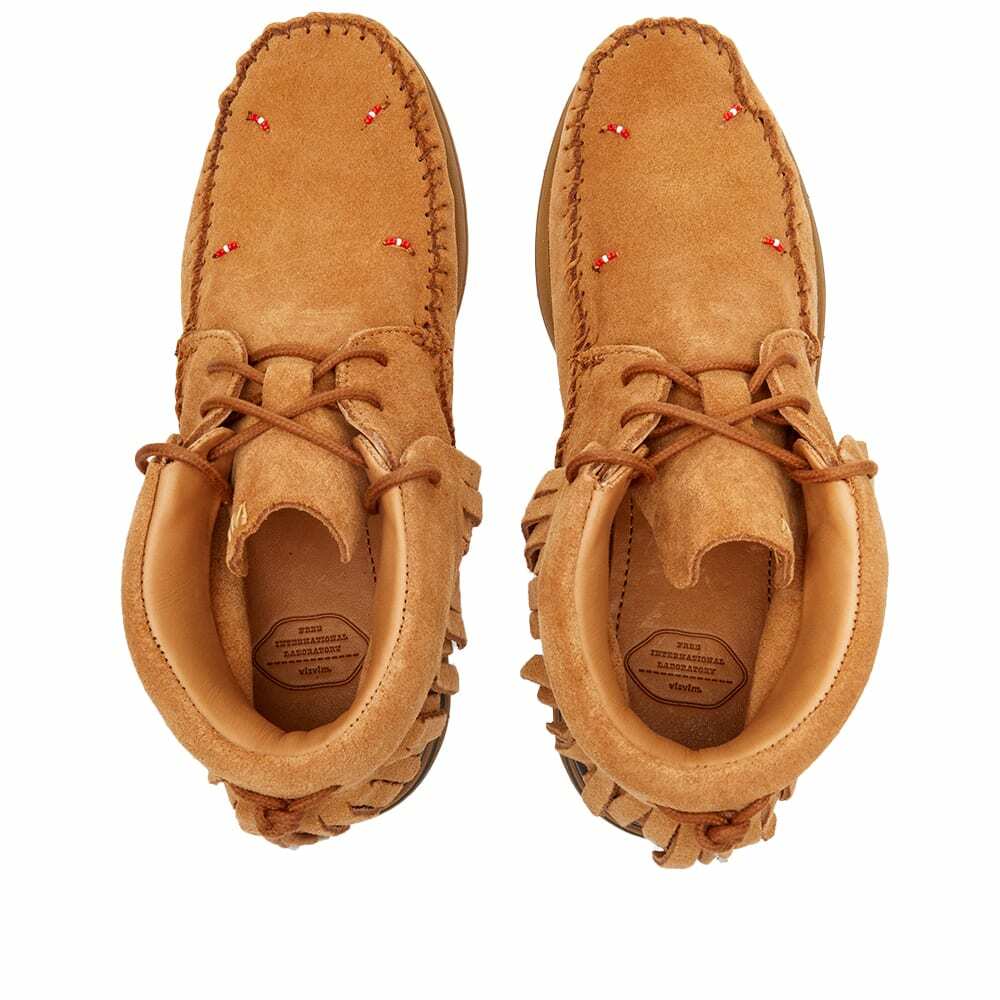 Visvim Women's FBT Shaman Folk Boot in Light Brown Visvim