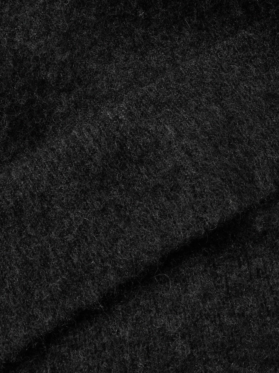 The Row - Danube Brushed Cashmere and Silk-Blend Cardigan - Gray