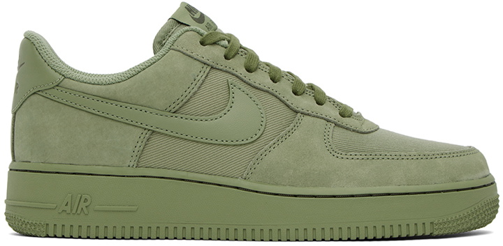 Photo: Nike Green Air Force 1 '07 LX Sneakers