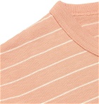 visvim - Slim-Fit Striped Cotton-Jersey T-Shirt - Coral