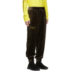 Han Kjobenhavn Brown Velvet Lounge Pants