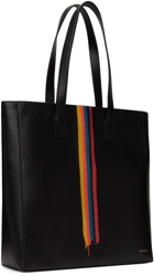 Paul Smith Black Painted Stripe Tote