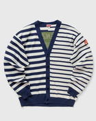 Kenzo Nautical Graphic Cardigan Blue|White - Mens - Zippers & Cardigans