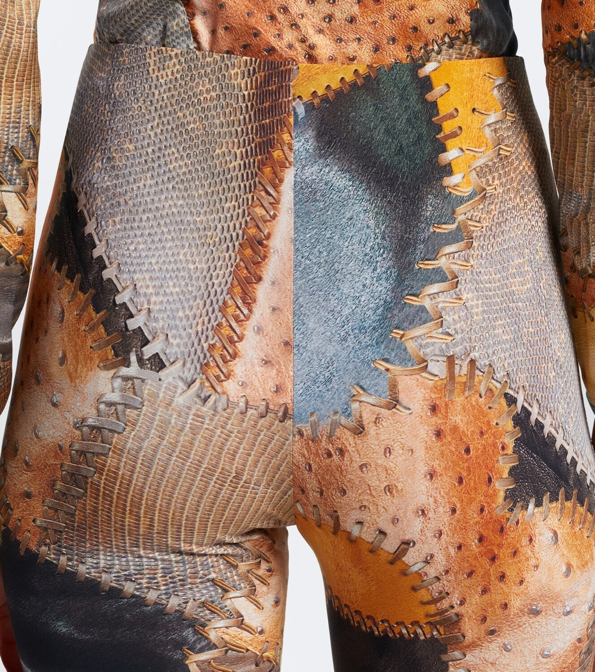 Roberto Cavalli Trompe l’œil flared pants