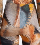 Roberto Cavalli Trompe l’œil flared pants