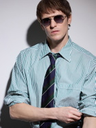 AHLEM - Clovis Aviator-Style Silver-Tone Sunglasses