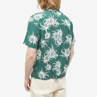 Rag & Bone Men's Avery Vacation Shirt in Pinapple Floral Green