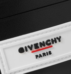 Givenchy - Logo-Appliquéd Rubber-Trimmed Leather Cardholder - Black