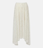 Dôen Zinnia asymmetric lace skirt