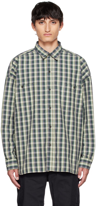 Photo: Nanamica Multicolor Check Deck Shirt