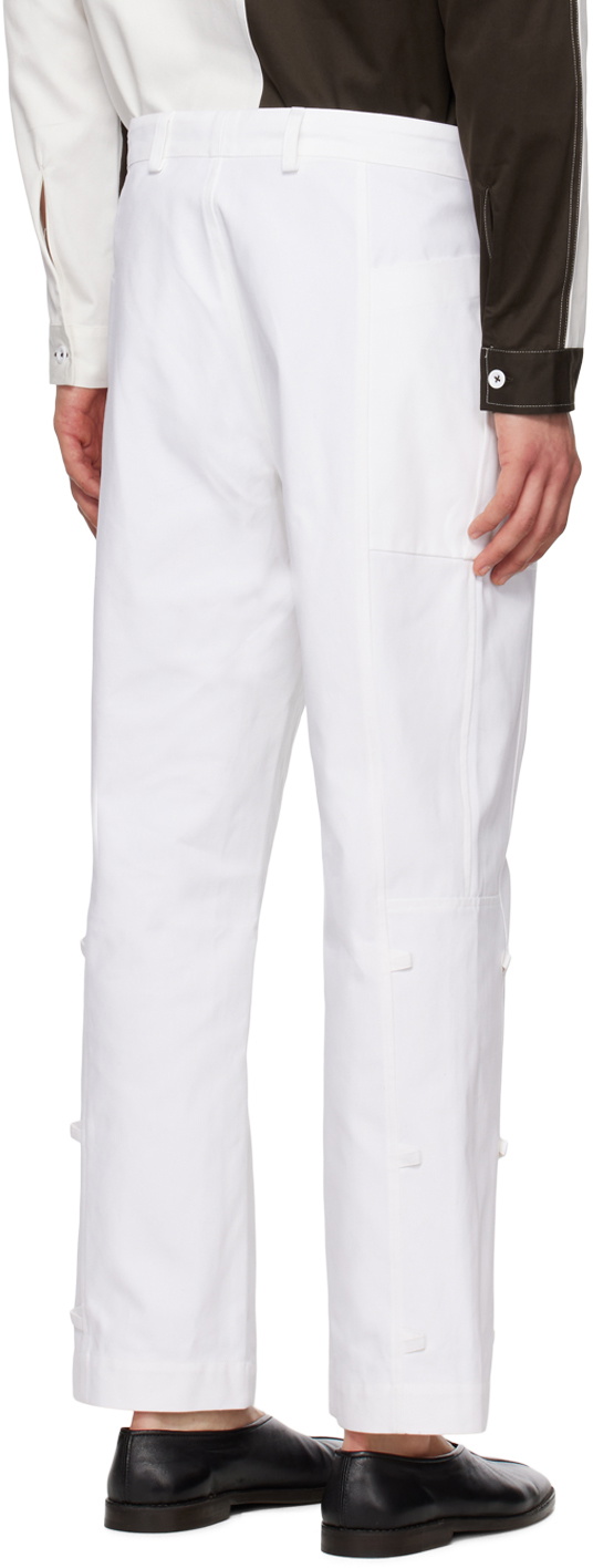 3MAN White Chippie Trousers