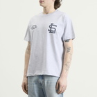Club 1984 Men's Sl Athletics T-Shirt in Grey Marl