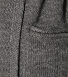 CO - Belted wool and cashmere cardigan