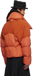 Vivienne Westwood Orange Hero Puffer Jacket