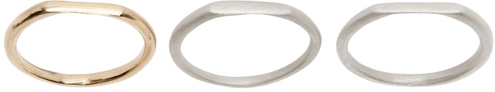 Photo: Pearls Before Swine Silver Band Ring Set