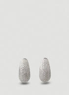 Tom Wood Ice Pavé Small Hoop Earrings
