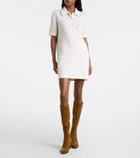 Gucci Alfa Horsebit 75 suede knee-high boots