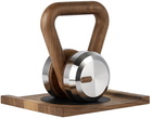 PENT. Walnut & Stainless Steel Lova Kettlebell, 6 kg