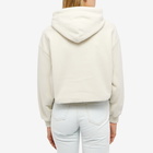 Calvin Klein Women's Polar Fleece Hoodie in Eggshell