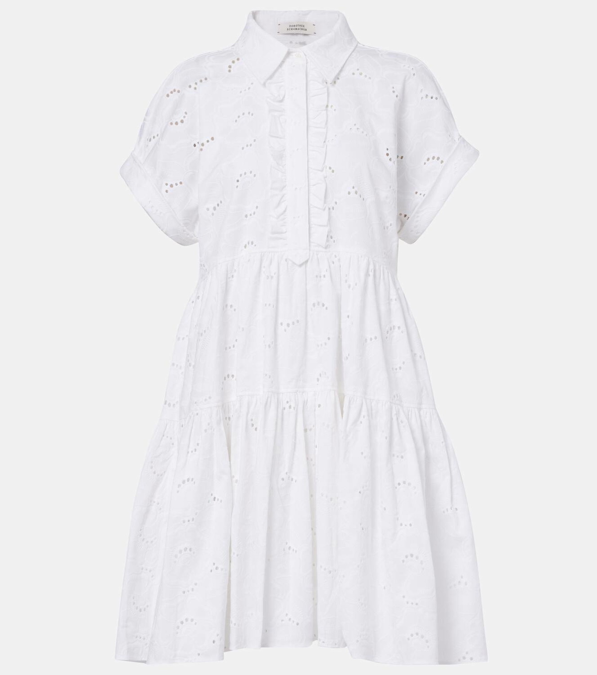 Dorothee Schumacher Summer Blossom broderie anglaise minidress
