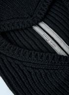 Rick Owens Ribbed Knit Balaclava
