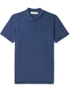 ORLEBAR BROWN - Jarrett Garment-Dyed Cotton-Piqué Polo Shirt - Blue