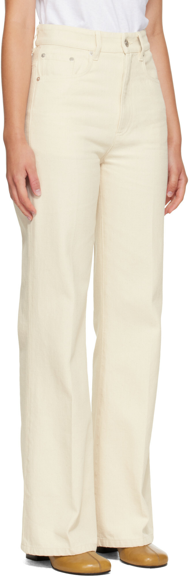 A.P.C. Off-White Domino Jeans