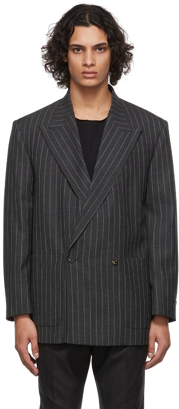 Photo: Fear of God Grey 'The Suit Jacket' Blazer