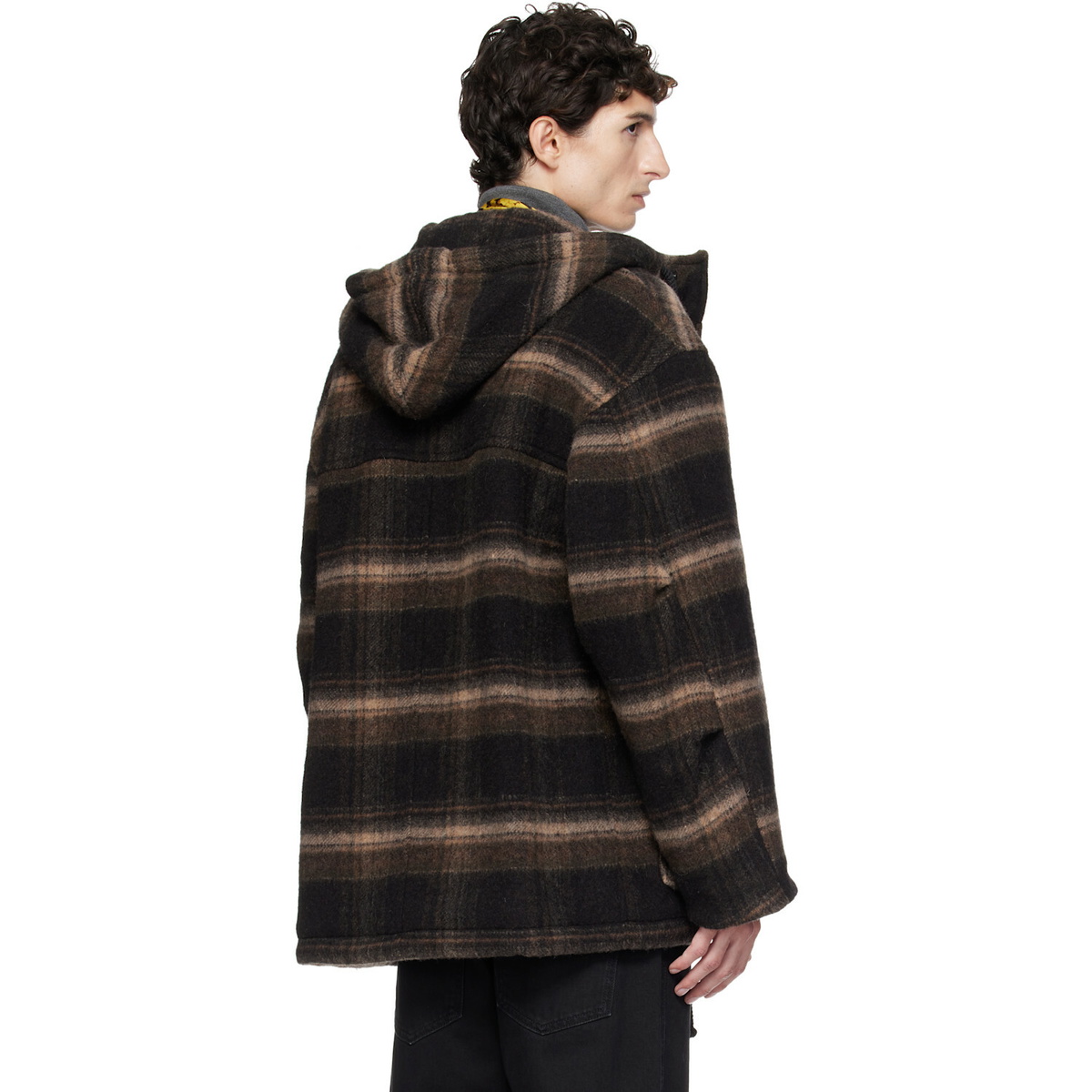 Isabel Marant Black & Beige Kiril Jacket
