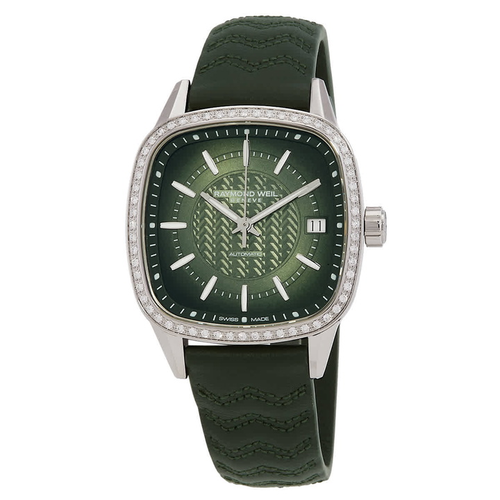 Photo: Raymond Weil Freelancer Automatic Diamond Ladies Watch 2490-SCS-52051