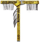 Off-White - 3.5cm Yellow Industrial Fringed Logo-Jacquard Webbing Belt - Yellow