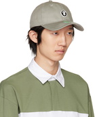 AAPE by A Bathing Ape Gray Embroidered Cap