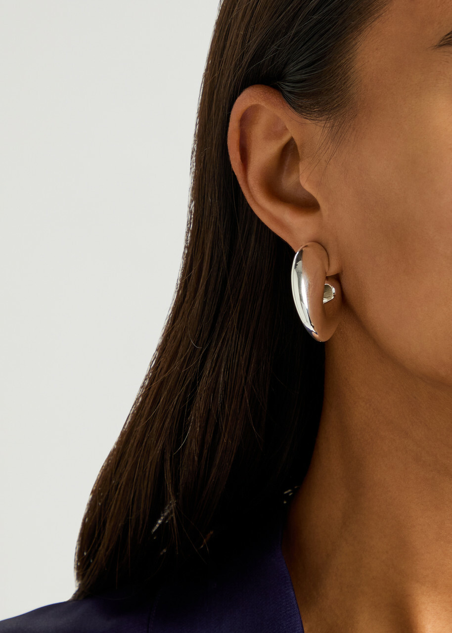 Jenny Bird Gigi Hoop Earrings - Silver - One Size
