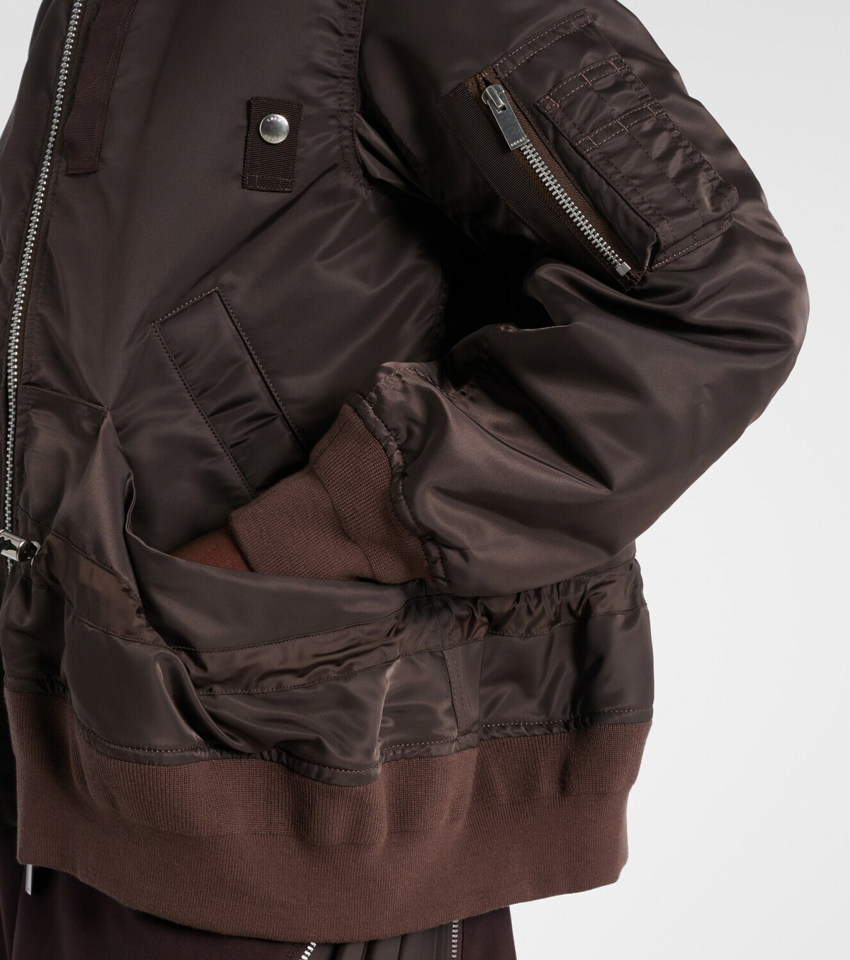 Sacai Twill bomber jacket