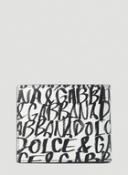 Dolce & Gabbana Graffiti Print Bifold Wallet